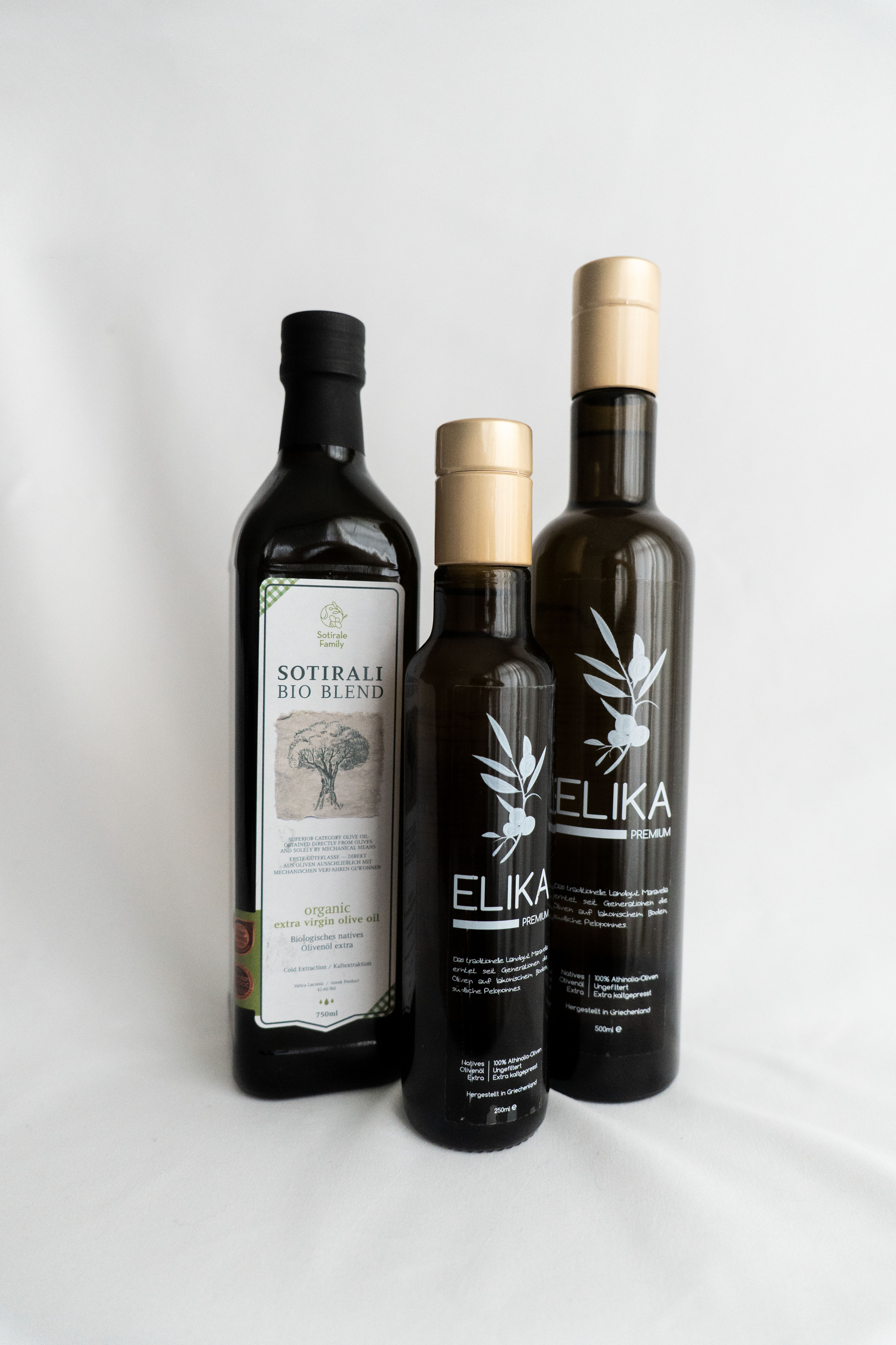 Olive oil collection